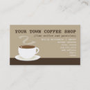 Search for coffee business cards Restaurant