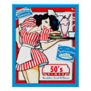 Search for 50s diner posters Retro