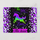Search for love horses postcards Cute horse