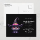 Search for wear a hat invitations Black cat