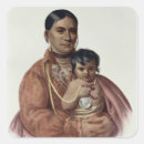 Search for indian woman stickers Native