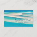 Search for beach scene business cards Travel agent
