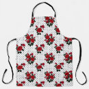 Search for red rose aprons Roses
