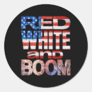 Search for red fireworks stickers July 4th