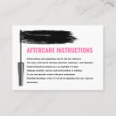 Search for instructions business cards Cosmetics