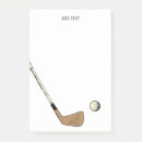 Search for golf post it notes Golfer