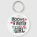 Search for bling bling key rings Cowgirl