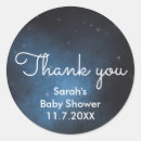 Search for starry thank you stickers Blue