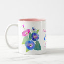 Search for morning glory flowers mugs Blue