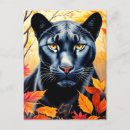Search for black panther postcards Nature