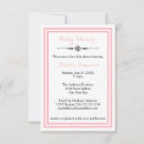 Search for formal baby girl shower invitations Modern