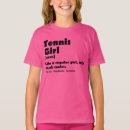 Search for tennis kids tshirts Birthday