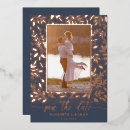 Search for rose gold leaf invitations Botanical