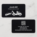 Search for recovery business cards Tow truck