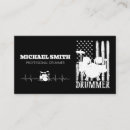 Search for drummer business cards Drum set