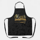 Search for black marble aprons Black and gold