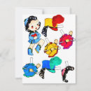 Search for vintage paper doll cards Little girl