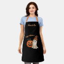 Search for ghost aprons Orange and black