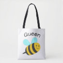 Search for queen bee tote bags Fun