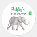 Search for green elephant stickers Gender neutral