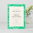 Search for abstract green invitations Cool
