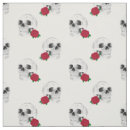 Search for skull fabric Rose