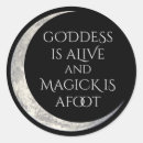 Search for goddesses stickers Wicca
