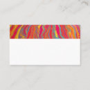 Search for psychedelic business cards Abstract
