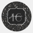 Search for shiny glitter stickers Sweet 16