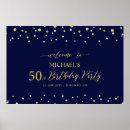 Search for 50th birthday posters Elegant