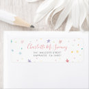 Search for creative return address labels Colourful