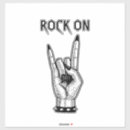Search for devil horn stickers Rock on