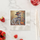 Search for day of dead napkins Cat
