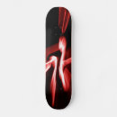 Search for red flame skateboards Black