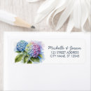 Search for pink hydrangea return address labels Floral baby shower