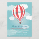 Search for red hot air balloon invitations Sky