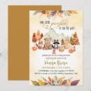 Search for wood baby shower invitations A little pumpkin