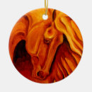 Search for equine christmas tree decorations Western