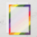 Search for blank rainbow cards Colourful