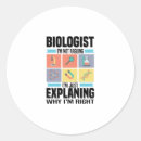 Search for biology student stickers Scientist