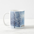 Search for winter wonderland mugs Snowy forest