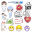 Search for virus stickers Medical