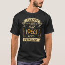 Search for legends born are in may tshirts 1963