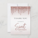 Search for rose gold thank you cards Script
