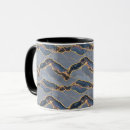 Search for gold vein marble mugs Elegant marble design