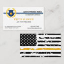 Search for thin blue line business cards Flag