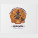 Search for happy halloween wrapping paper Trickortreat
