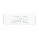 Search for pastel green return address labels Elegant