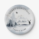 Search for mountain paper plates Winter