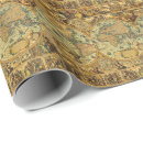 Search for antique maps wrapping paper World